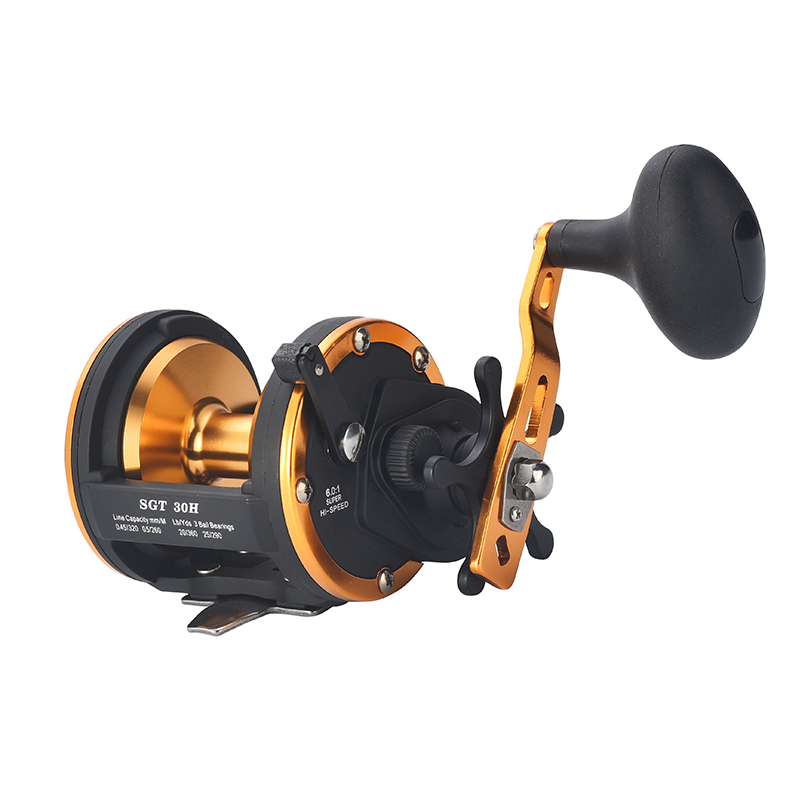 Fishing Boat Steering Wheel - Lizard With Boat Trolling Drum Fishing